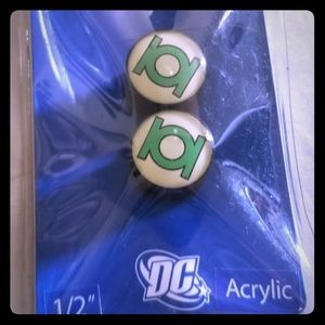 BNIB: 1/2 inch Green Lantern Guages